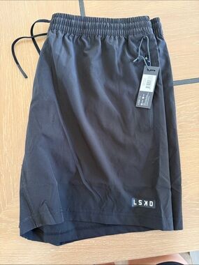 Men's LSKD Black Active Shorts Sz 40